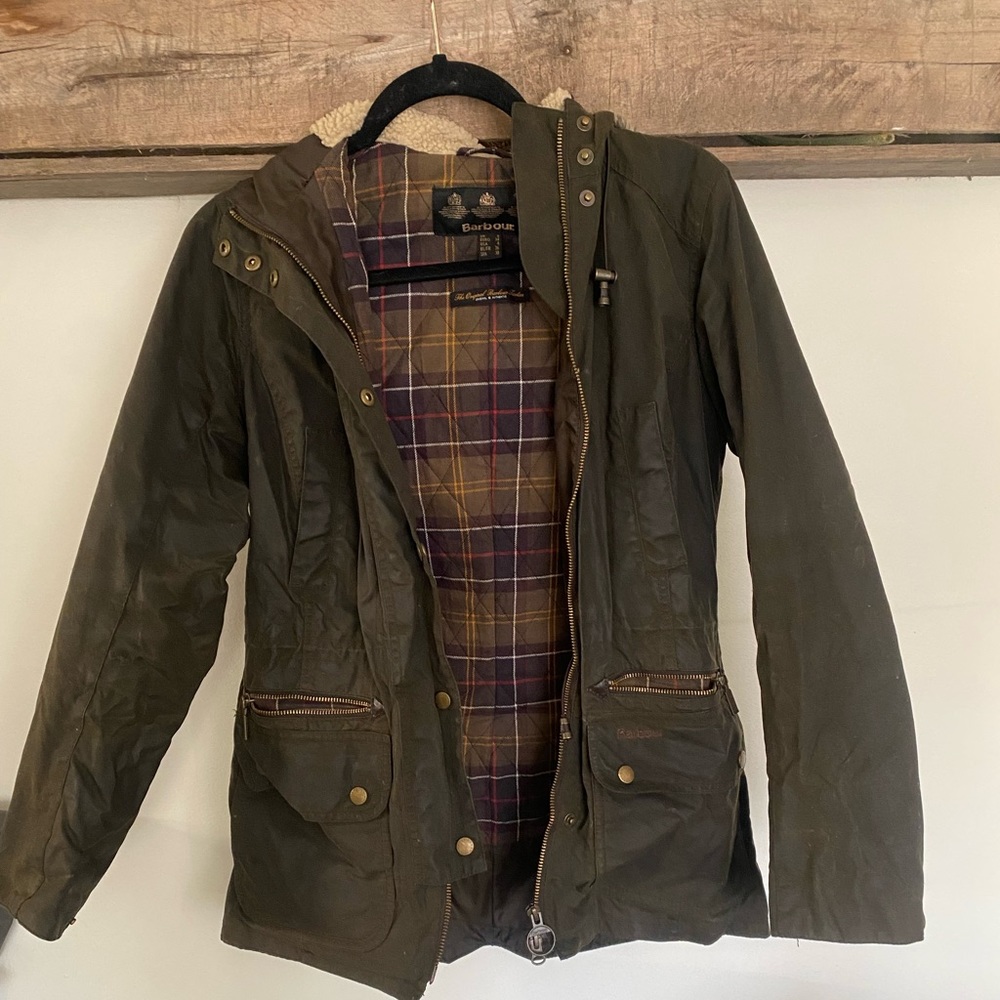 waxed coat Barbour women jacket